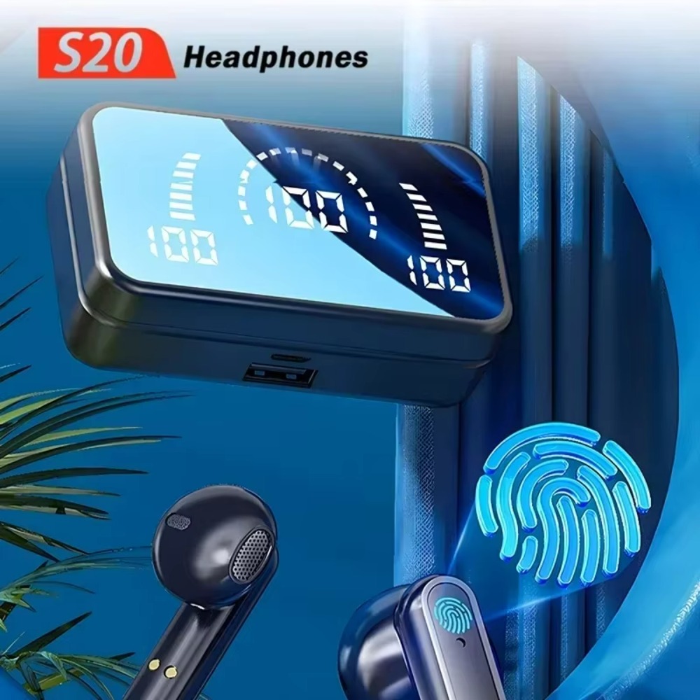 QCY TWS S20 Earphone Bluetooth - Video Games ulasan dan harga