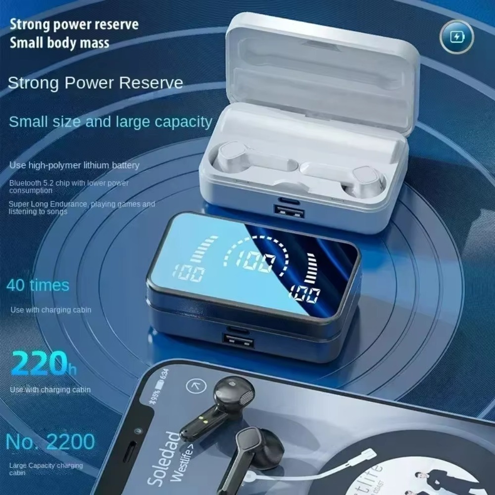 QCY TWS S20 Earphone Bluetooth - Video Games ulasan dan harga