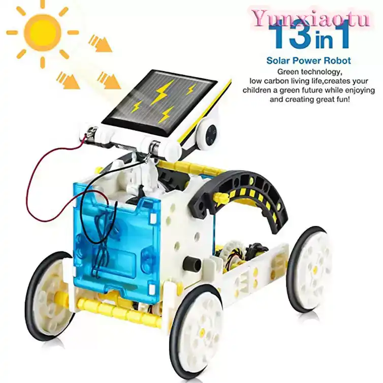 12-in-1 Solar Robot STEM Build - Stem Solar Robot Kit For Kids ulasan dan harga