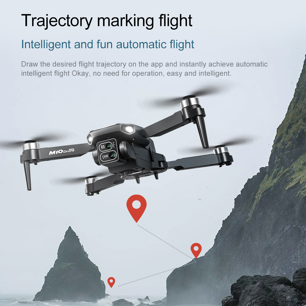 Original Drone M10 4K 5G HD Du - Fpv Brushless Rc Drone 4K ulasan dan harga