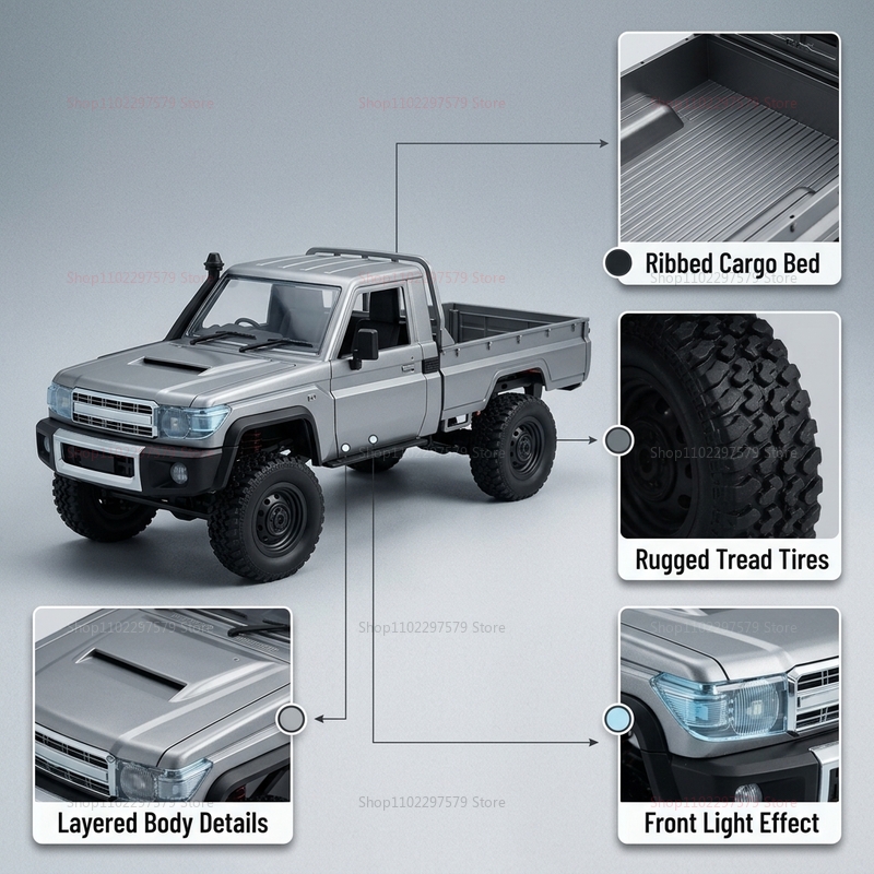MN82 Upgraded PRO Off-Road 4WD - Rc Drift Car 1 24 Scale 4Wd ulasan dan harga