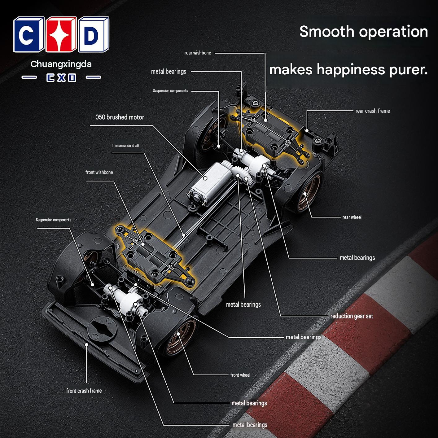 CXD2401 1/24 RC Drift Car 2.4G - Rc Drift Car 1 24 Scale 4Wd ulasan dan harga