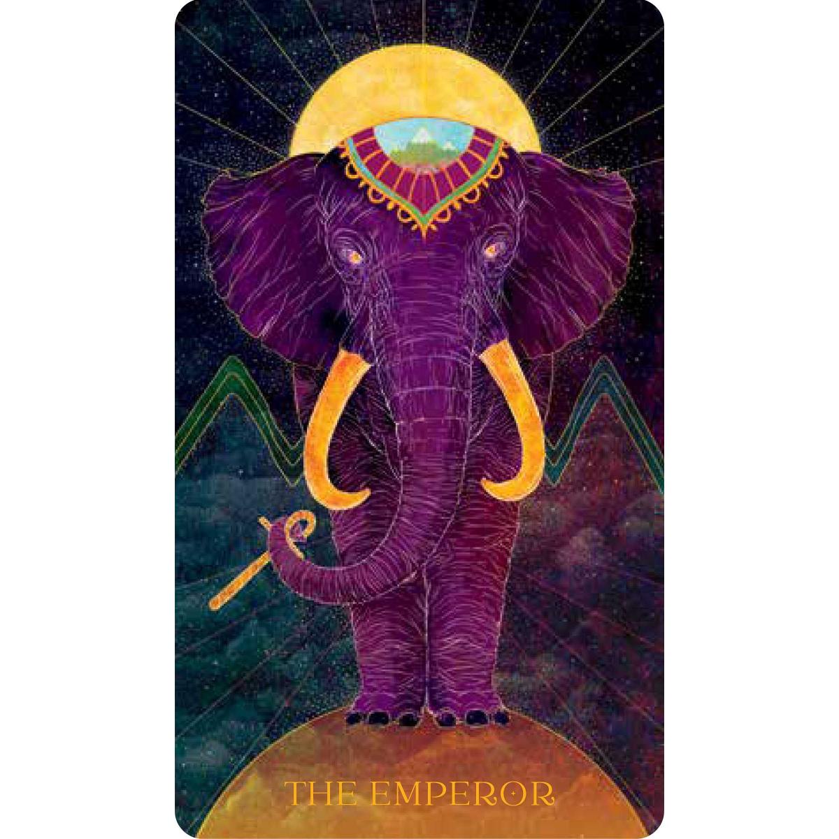 12x7 Cm Oriens Animal Tarot 78 - Tarot Cards Deck With Guidebook ulasan dan harga