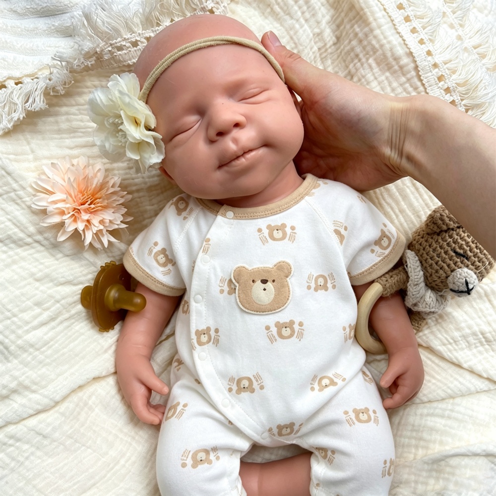 20inch Unpainted DIY Full Sili - Reborn Baby Doll Silicone Realistic ulasan dan harga