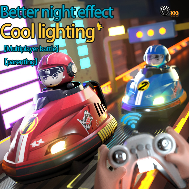 2 Player RC Bumper Car Toy Rem - Educational Toys ulasan dan harga