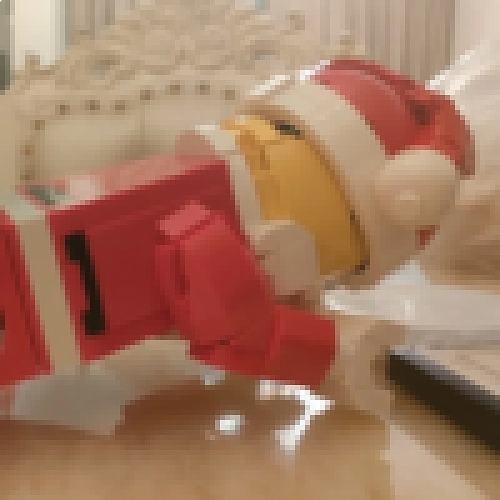 In-stock White-Bearded Santa B - Building Blocks ulasan dan harga