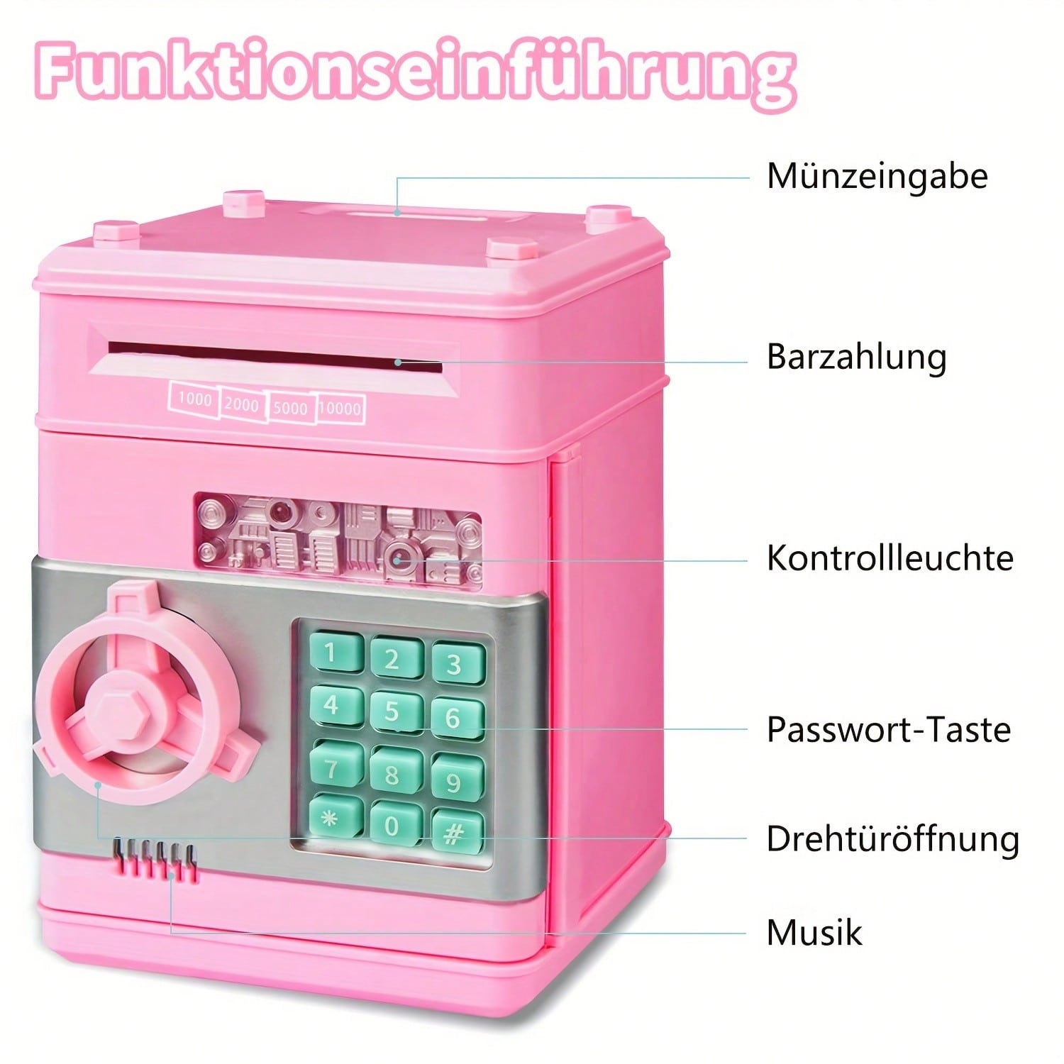 Kids Mini ATM Piggy Bank,Elect - Educational Toys ulasan dan harga